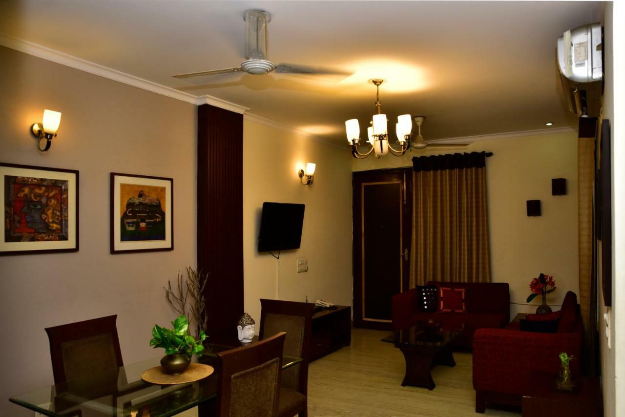 2Bhk Comfortable Furnished Serviced Apartments In Hauz Khas - Woodpecker Apartments New Delhi Exterior photo