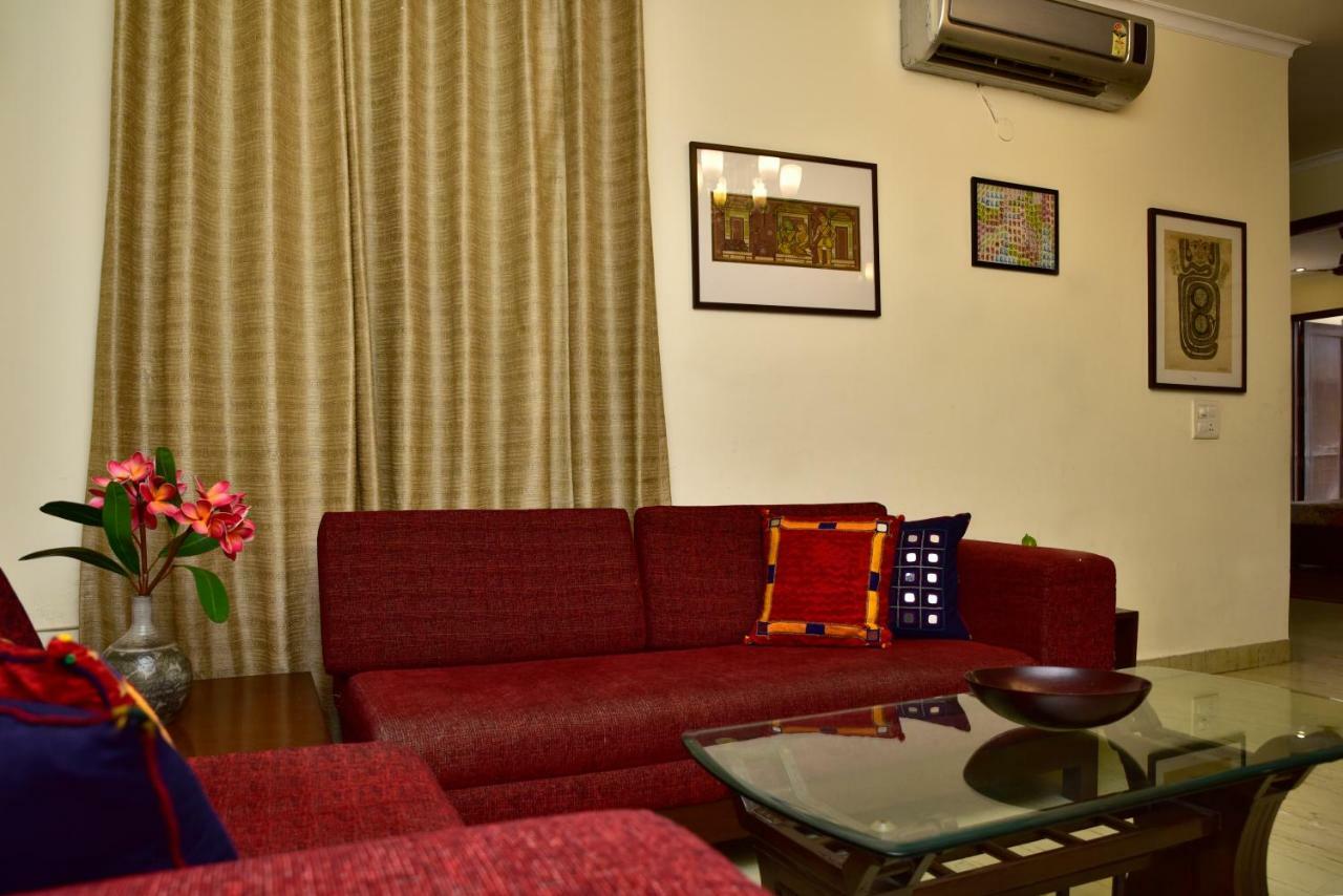 2Bhk Comfortable Furnished Serviced Apartments In Hauz Khas - Woodpecker Apartments New Delhi Exterior photo